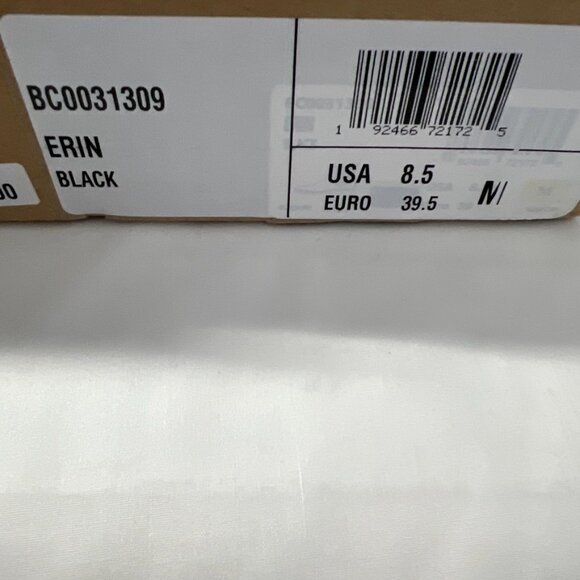 b.o.c. Black Ankle Booties elastic Sides Pull on Durable Soles New - Picture 9 of 10